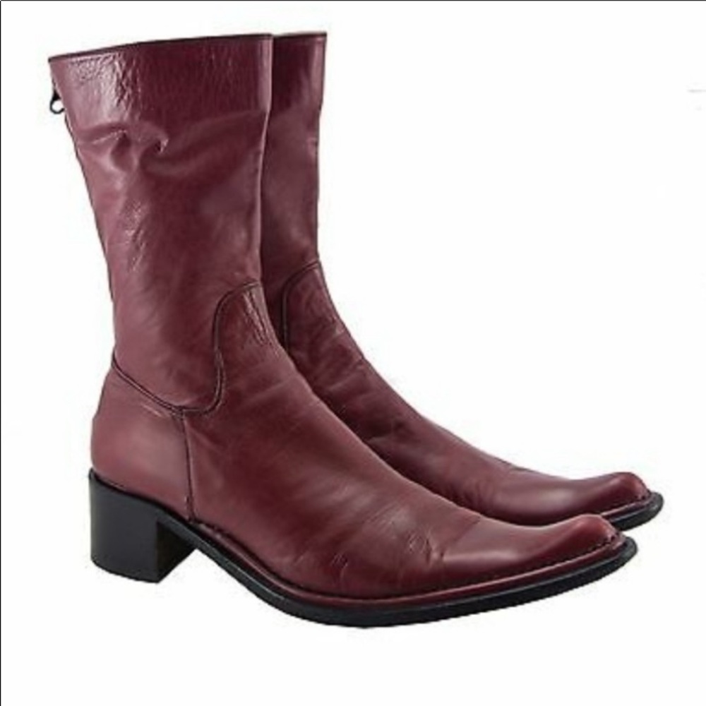 ROCCO P. LEATHER WESTERN BOOTS size 10